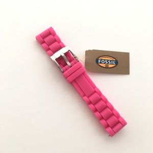 NWT Pink Fossil watch band